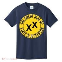 State Of Jefferson Secession Conservative Kids T-Shirt thumb 0
