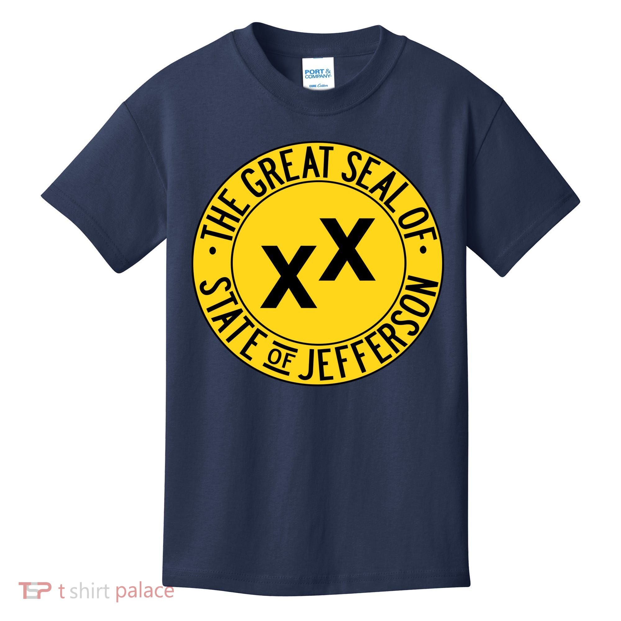 State Of Jefferson Secession Conservative Kids T-Shirt