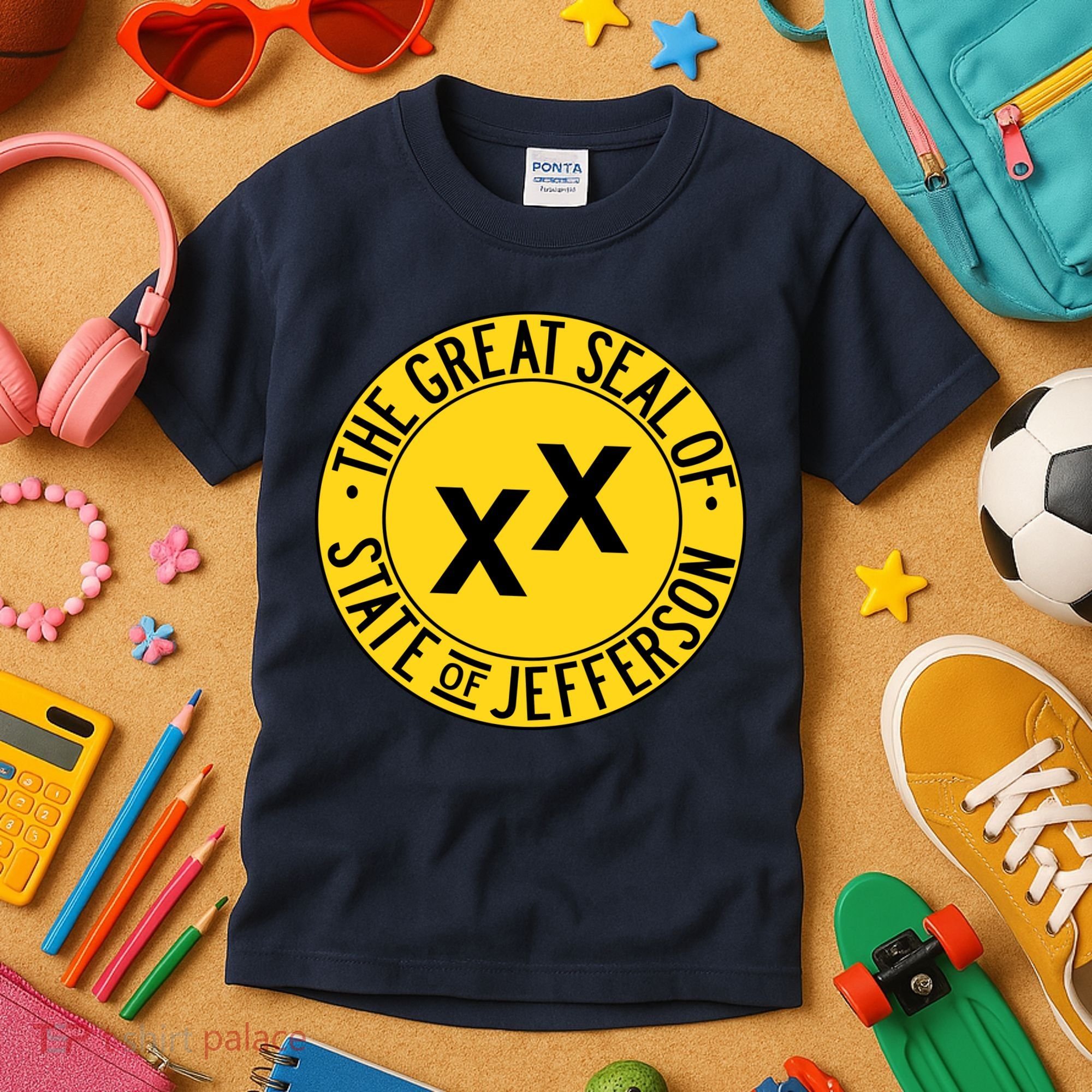 State Of Jefferson Secession Conservative Kids T-Shirt