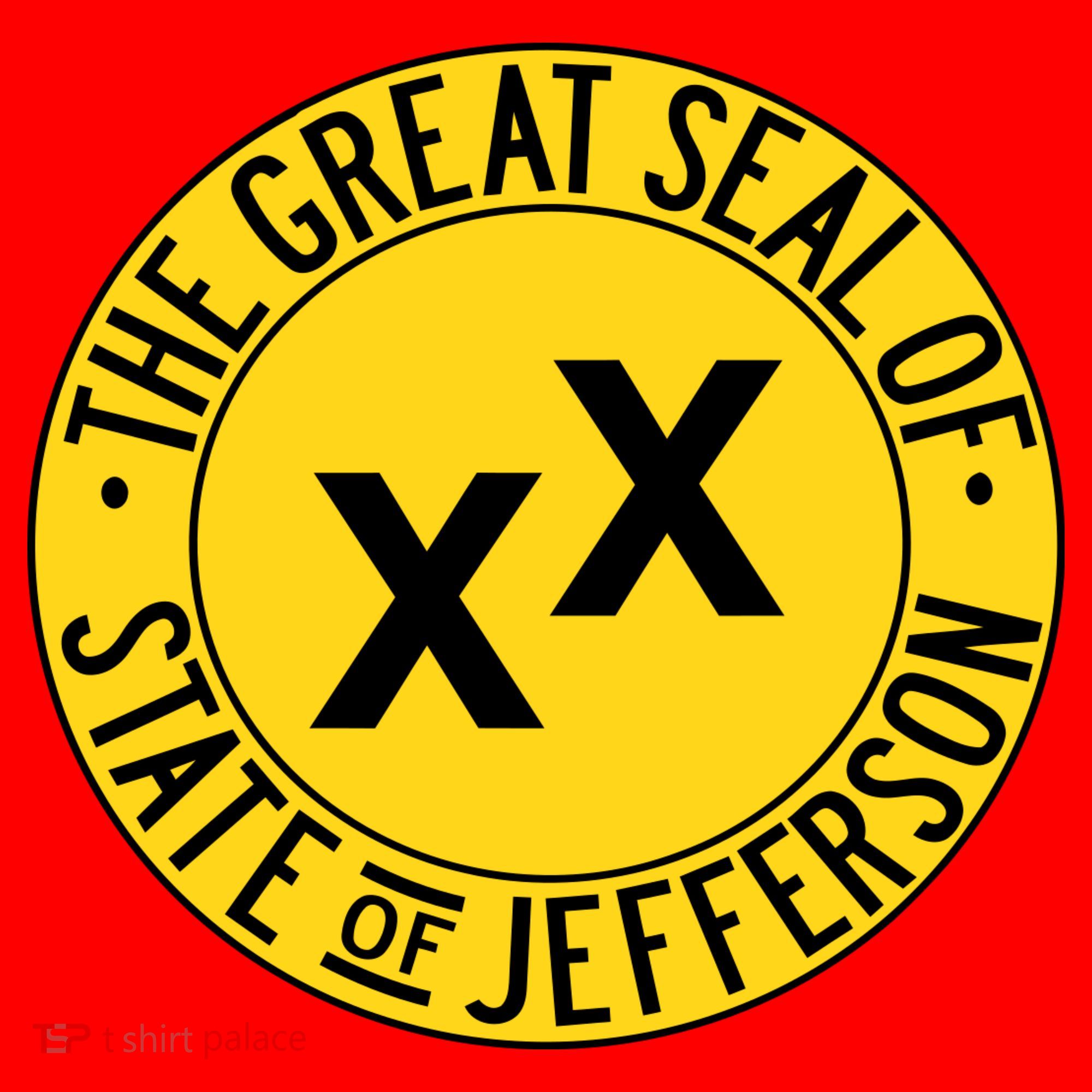 State Of Jefferson Secession Conservative Santa Hat