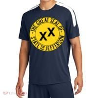 State Of Jefferson Secession Conservative Sport-Tek Competitor United Soccer Jersey thumb 0