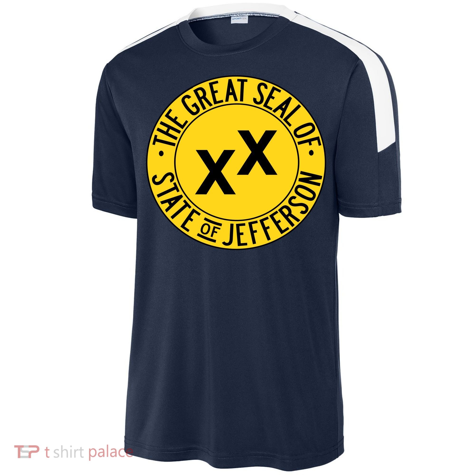 State Of Jefferson Secession Conservative Sport-Tek Competitor United Soccer Jersey