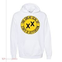 State Of Jefferson Secession Conservative Comfort Colors Garment-Dyed Hooded Sweatshirt thumb 0