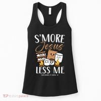 Smore Of Jesus Less Me Christian Camper Church Camping Gifts Women's Tank Top thumb 0
