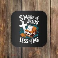 Smore Of Jesus And Less Of Me Bible Christianity Coaster thumb 0