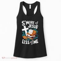Smore Of Jesus And Less Of Me Bible Christianity Women's Tank Top thumb 0