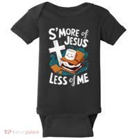 Smore Of Jesus And Less Of Me Bible Christianity Baby Bodysuit thumb 0