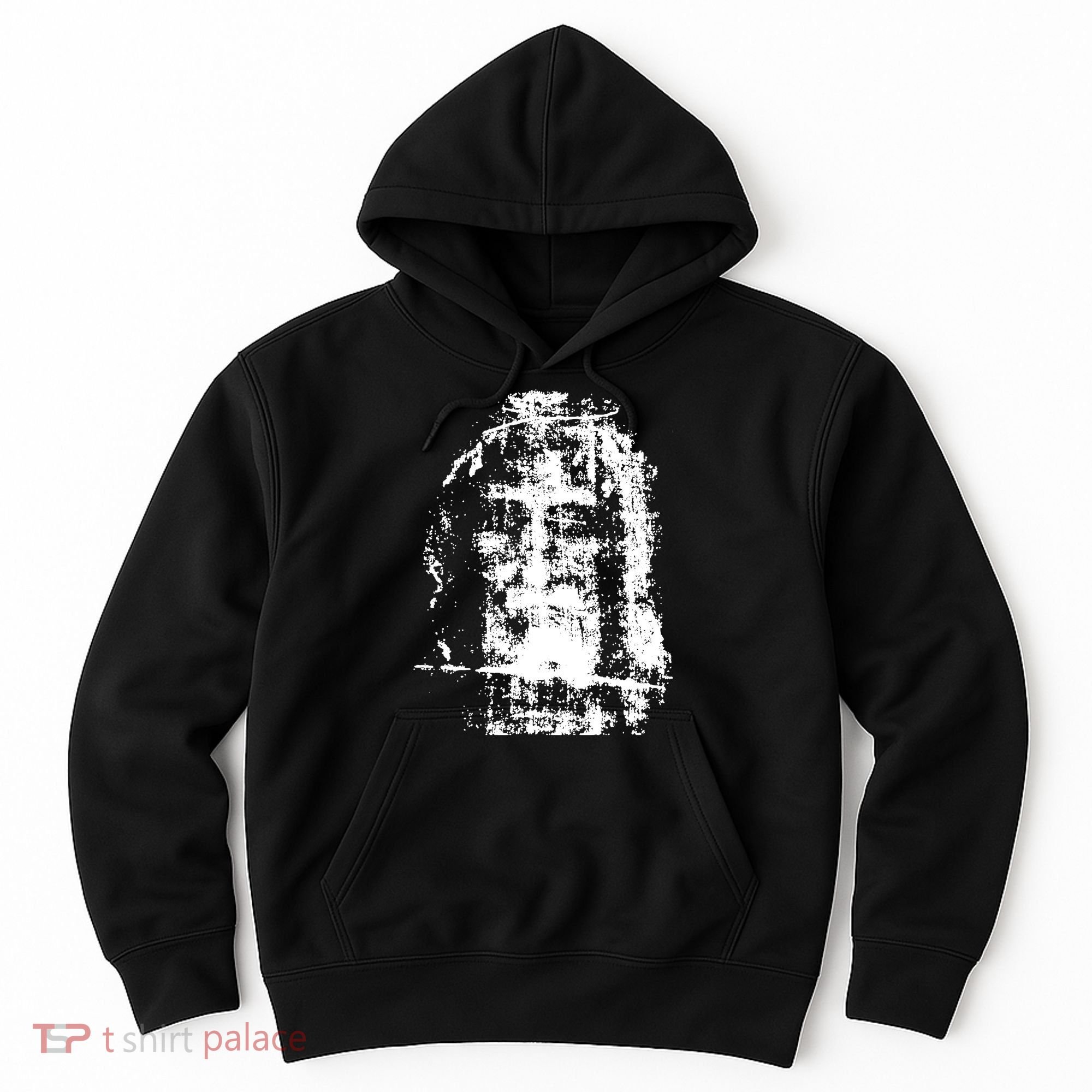 Sketch Of Jesus Face Portrait Hoodie