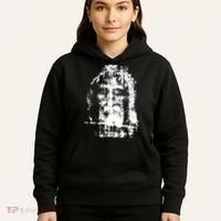 Sketch Of Jesus Face Portrait Hoodie thumb 5