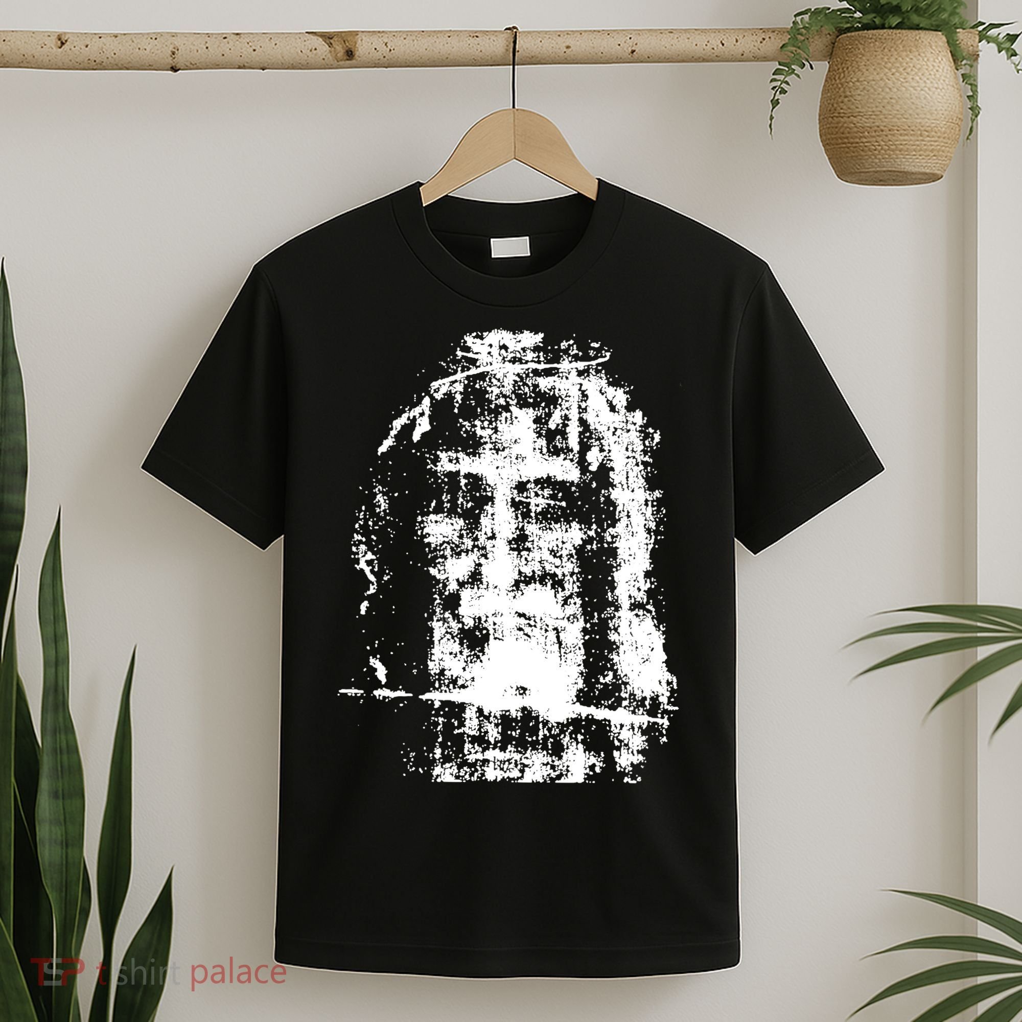 Sketch Of Jesus Face Portrait T-Shirt