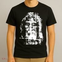 Sketch Of Jesus Face Portrait T-Shirt thumb 3