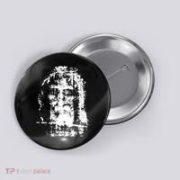 Sketch Of Jesus Face Portrait Button thumb 0