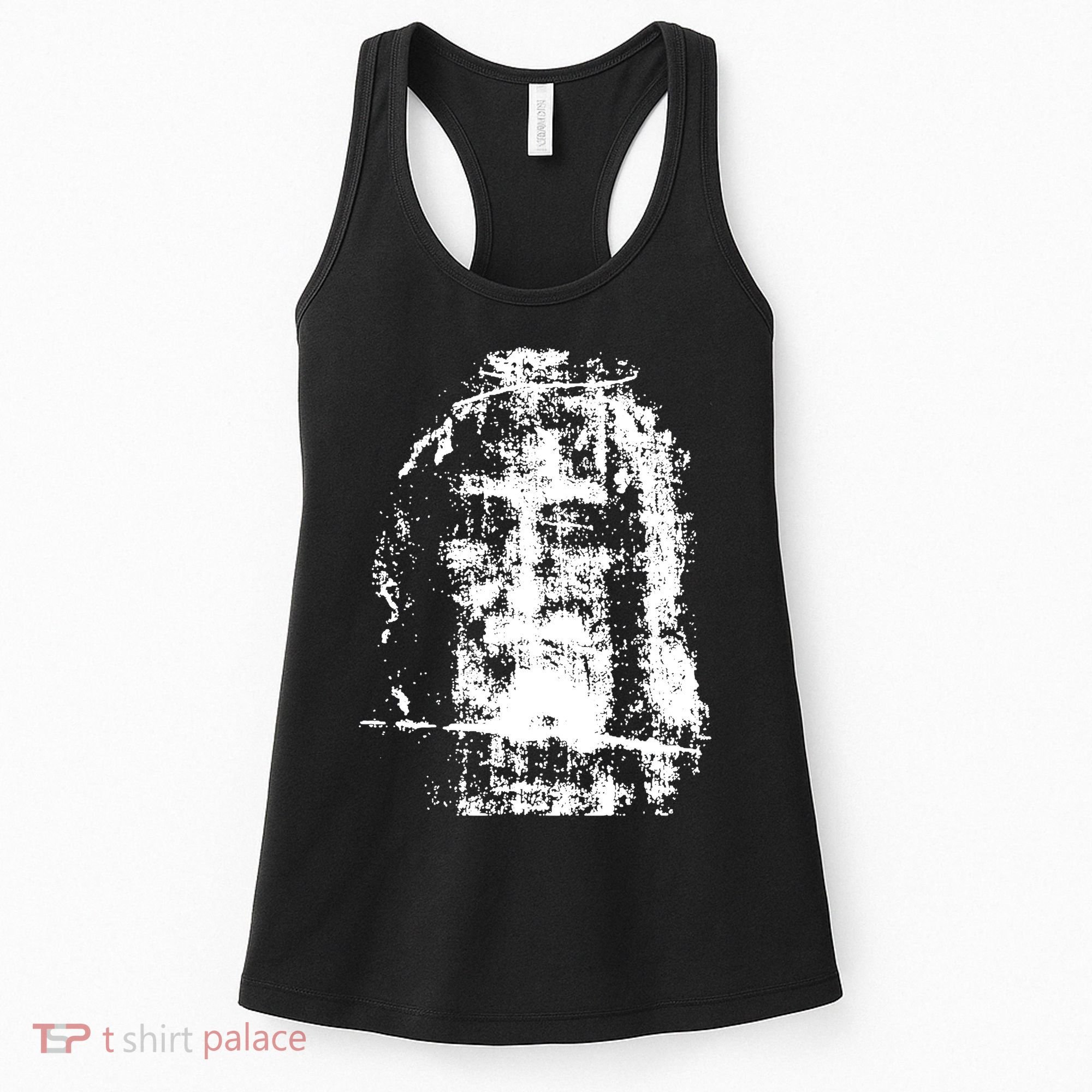 Sketch Of Jesus Face Portrait Women's Tank Top