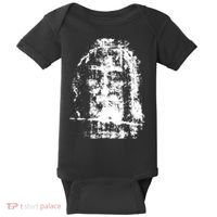 Sketch Of Jesus Face Portrait Baby Bodysuit thumb 0