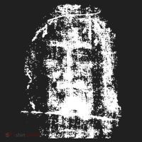 Sketch Of Jesus Face Portrait Golf Towel thumb 3