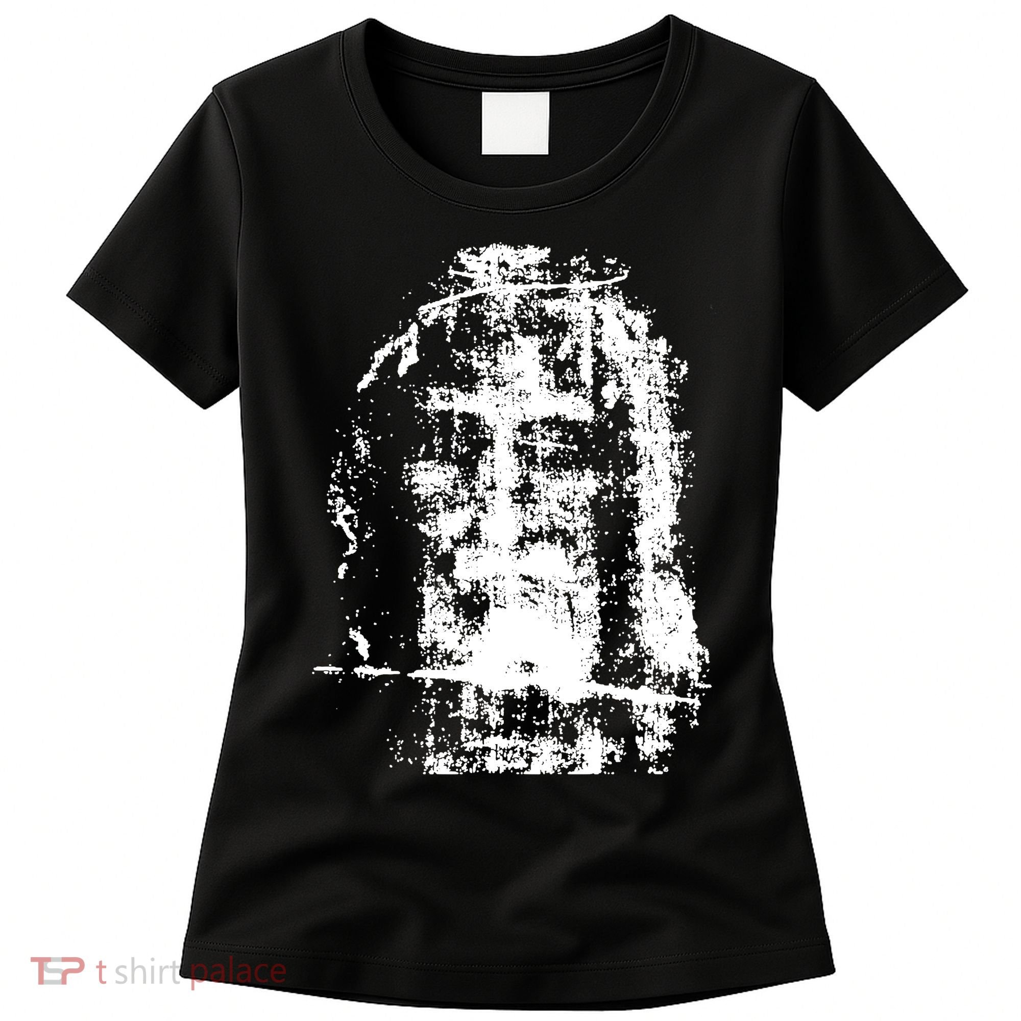 Sketch Of Jesus Face Portrait Women's T-Shirt