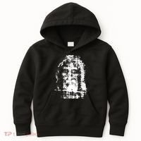 Sketch Of Jesus Face Portrait Kids Hoodie thumb 0
