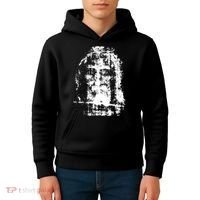 Sketch Of Jesus Face Portrait Kids Hoodie thumb 4
