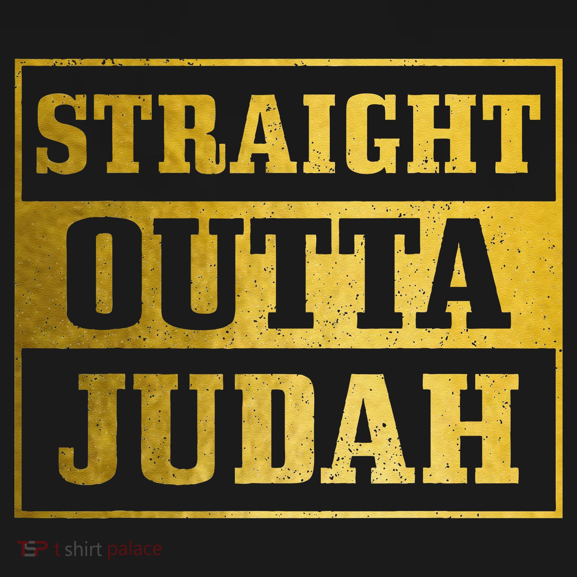 Straight Outta Judah Hebrew Israelite Clothing Jewish Israel Women's Hoodie