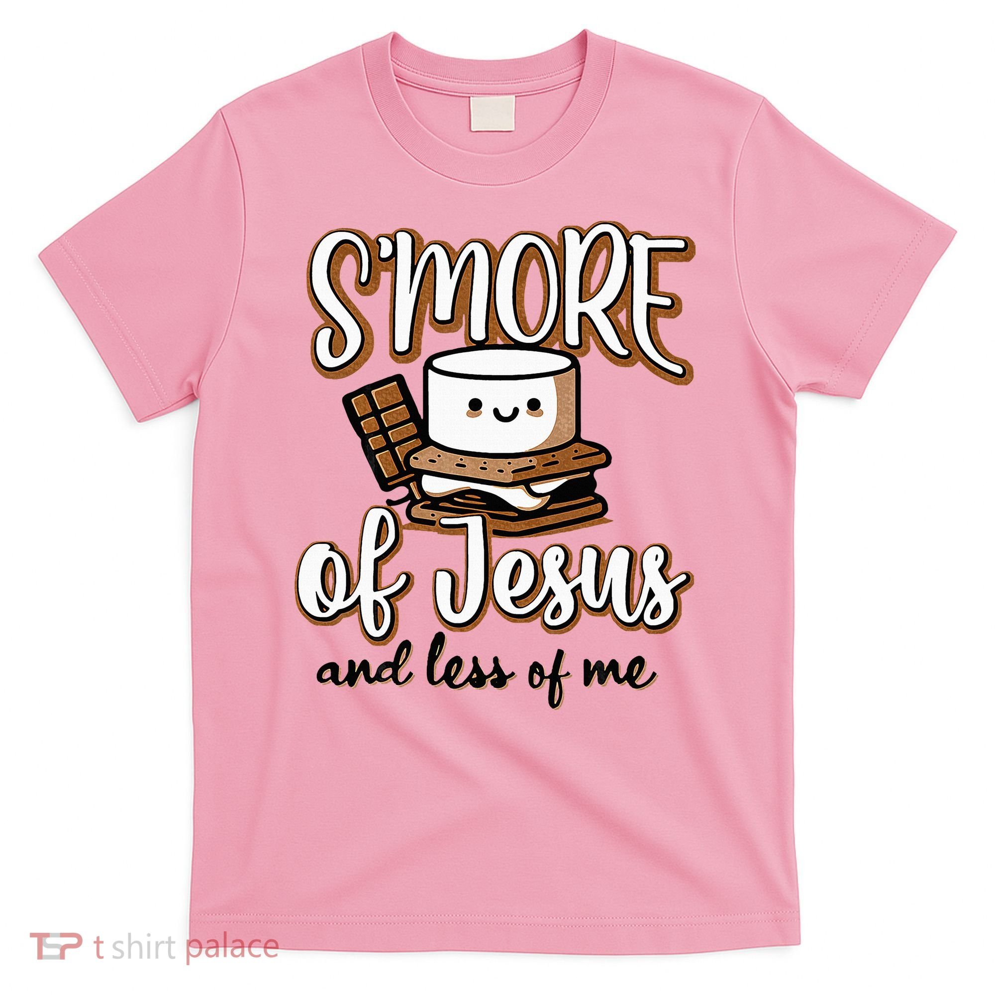 SMore Of Jesus Less Of Me Funny Christian Smore T-Shirt