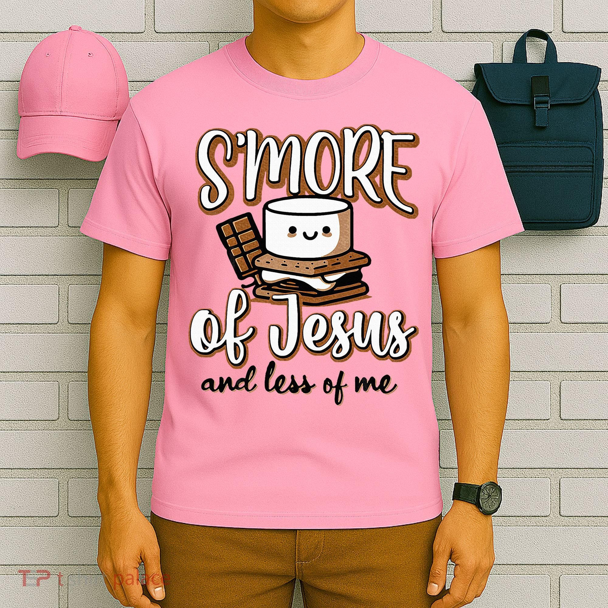 SMore Of Jesus Less Of Me Funny Christian Smore T-Shirt