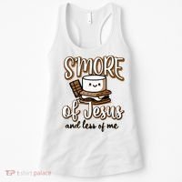 SMore Of Jesus Less Of Me Funny Christian Smore Women's Tank Top thumb 0