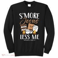 Smore Of Jesus Less Me Christian Camper Church Camping Sweatshirt thumb 0