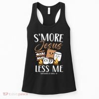 Smore Of Jesus Less Me Christian Camper Church Camping Women's Tank Top thumb 0
