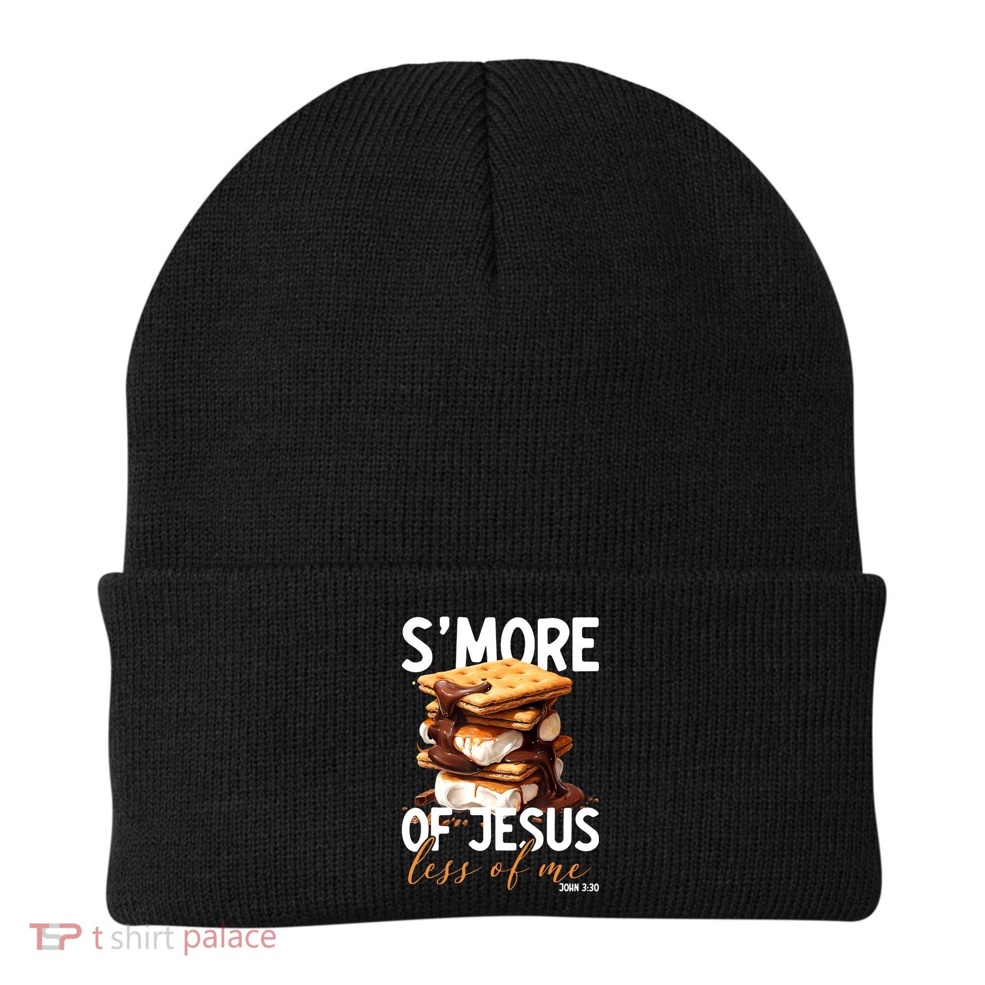 Smore Of Jesus Less Of Me Funny Christian Smore Gift Beanie