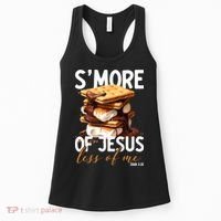 Smore Of Jesus Less Of Me Funny Christian Smore Gift Women's Tank Top thumb 0
