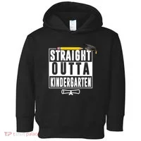 Straight Outta Kindergarten Toddler Hoodie thumb 0