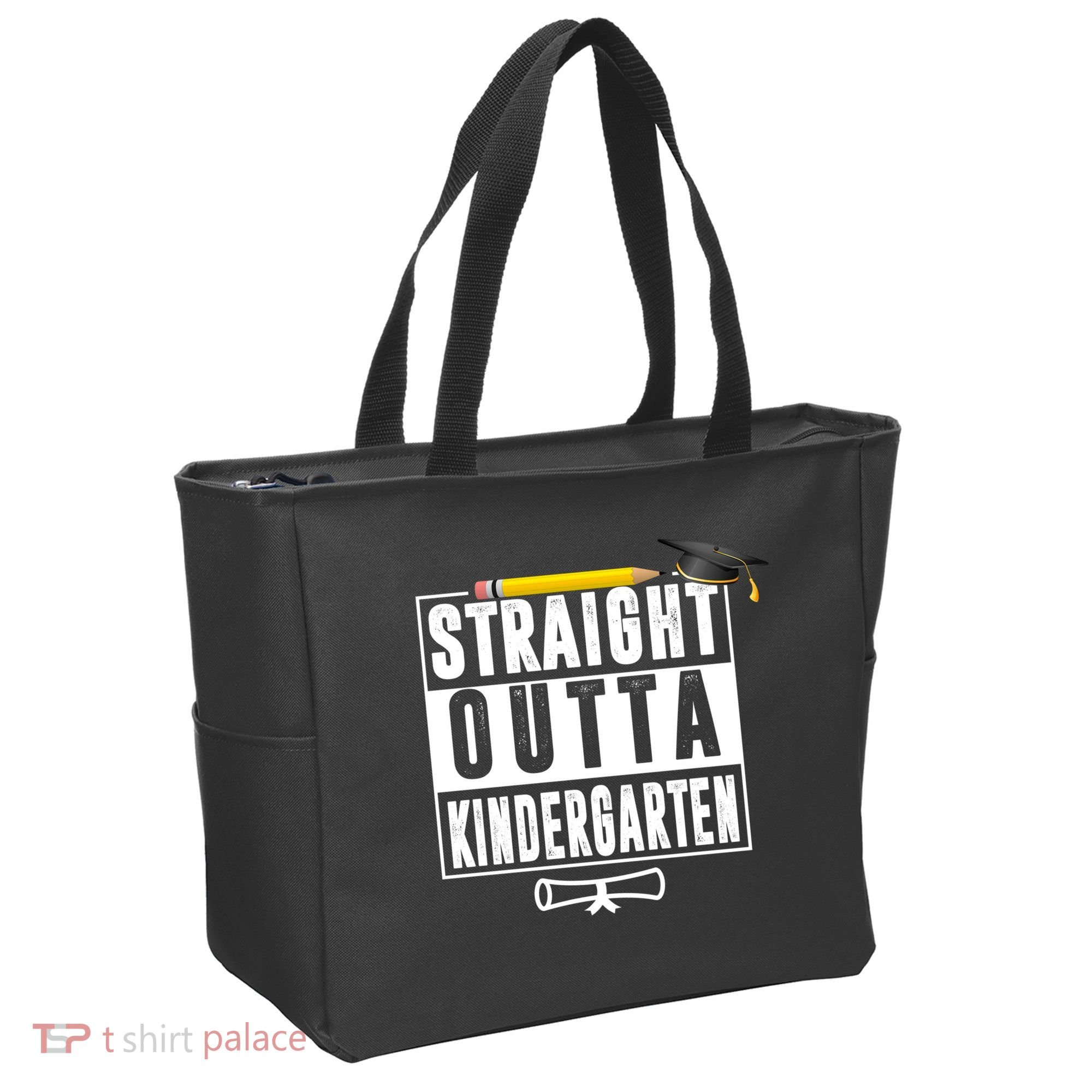 Straight Outta Kindergarten Tote Bag