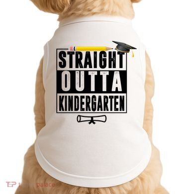 Straight Outta Kindergarten Doggie Tank