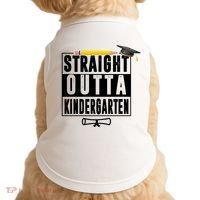 Straight Outta Kindergarten Doggie Tank thumb 0