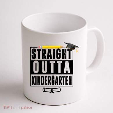 Straight Outta Kindergarten Coffee Mug back