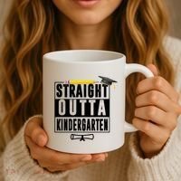 Straight Outta Kindergarten Coffee Mug thumb 3