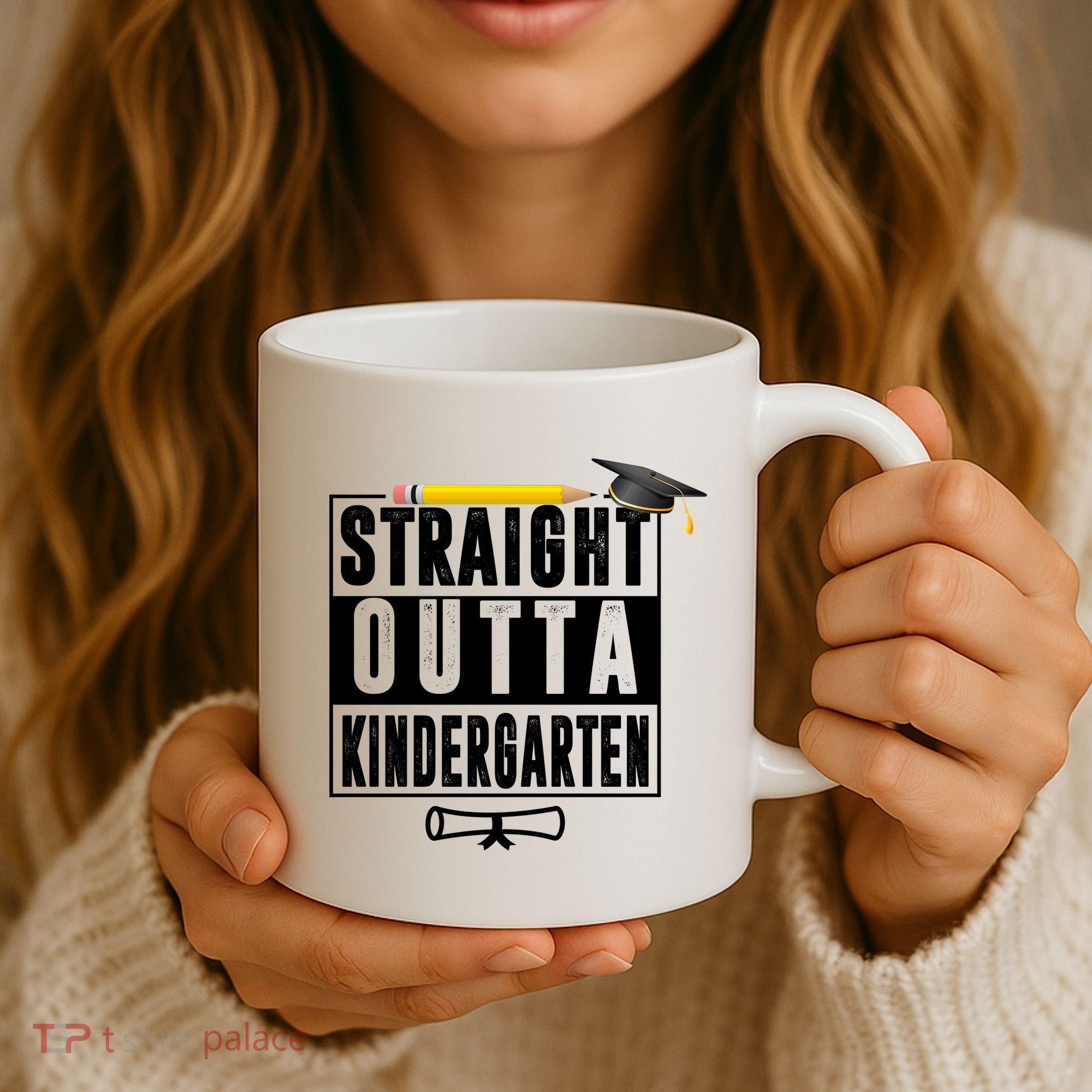 Straight Outta Kindergarten Coffee Mug