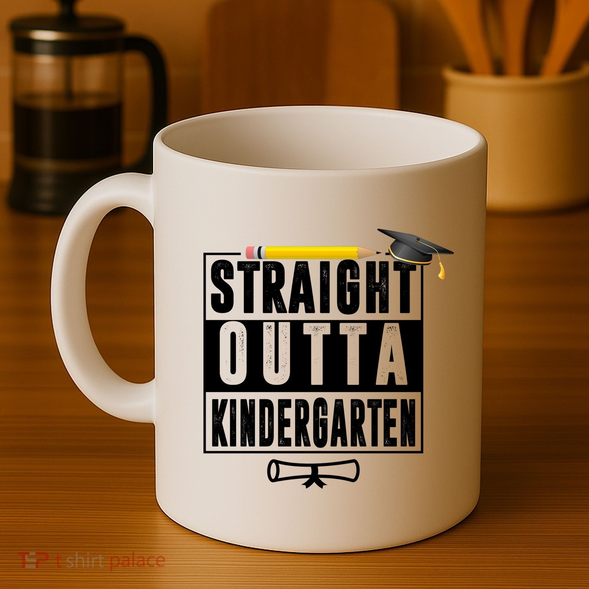 Straight Outta Kindergarten Coffee Mug