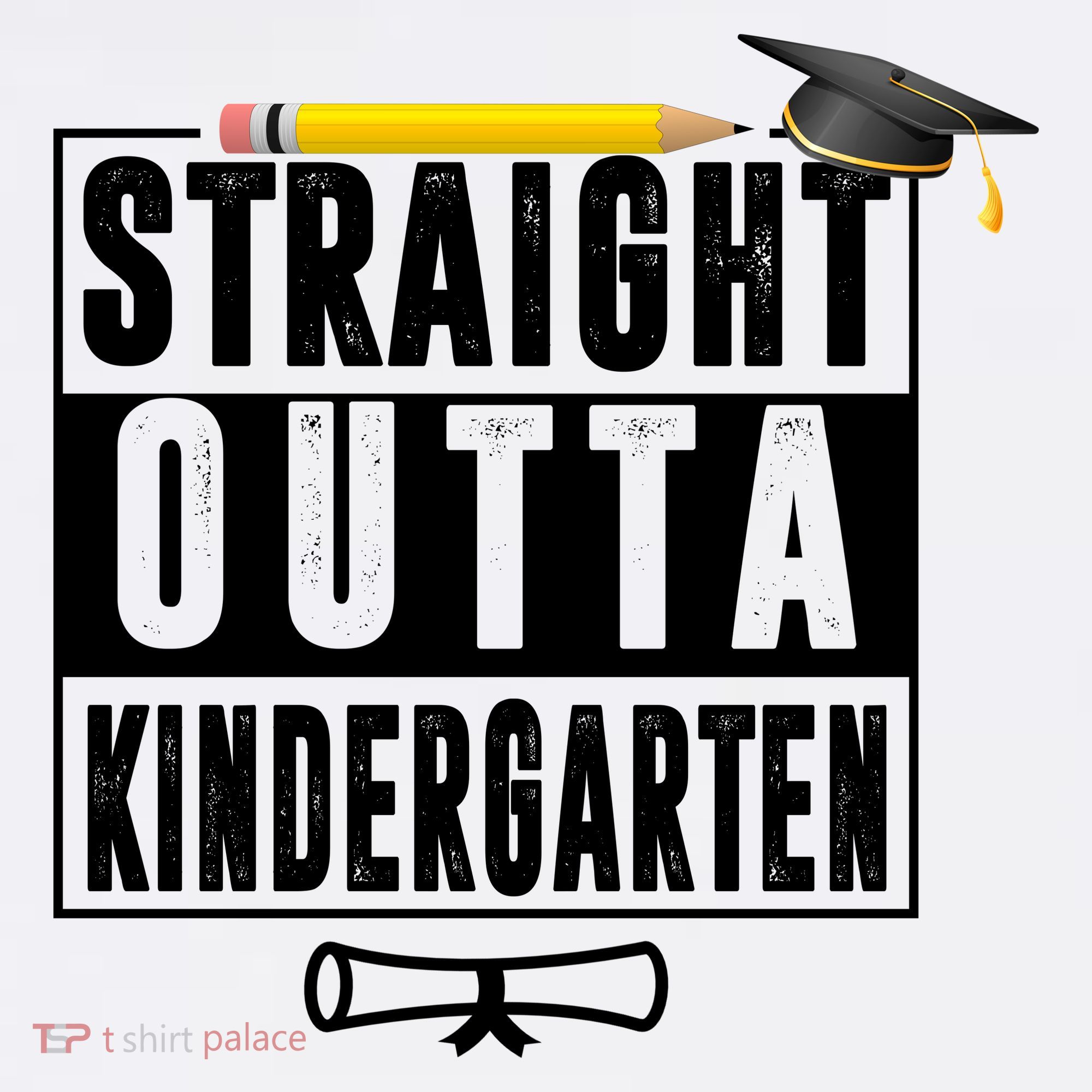 Straight Outta Kindergarten Mousepad