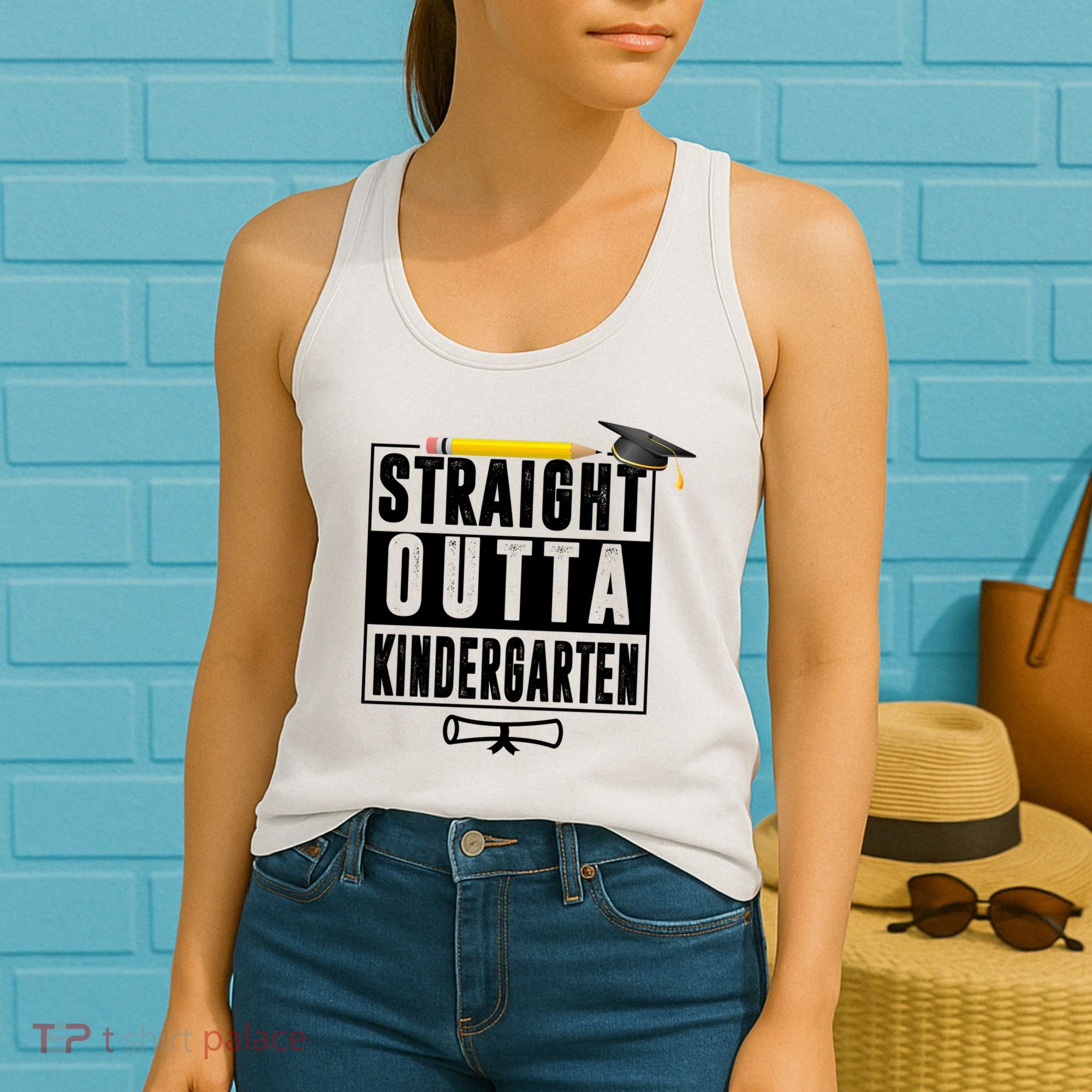 Straight Outta Kindergarten Women's Tank Top