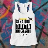 Straight Outta Kindergarten Women's Tank Top thumb 3
