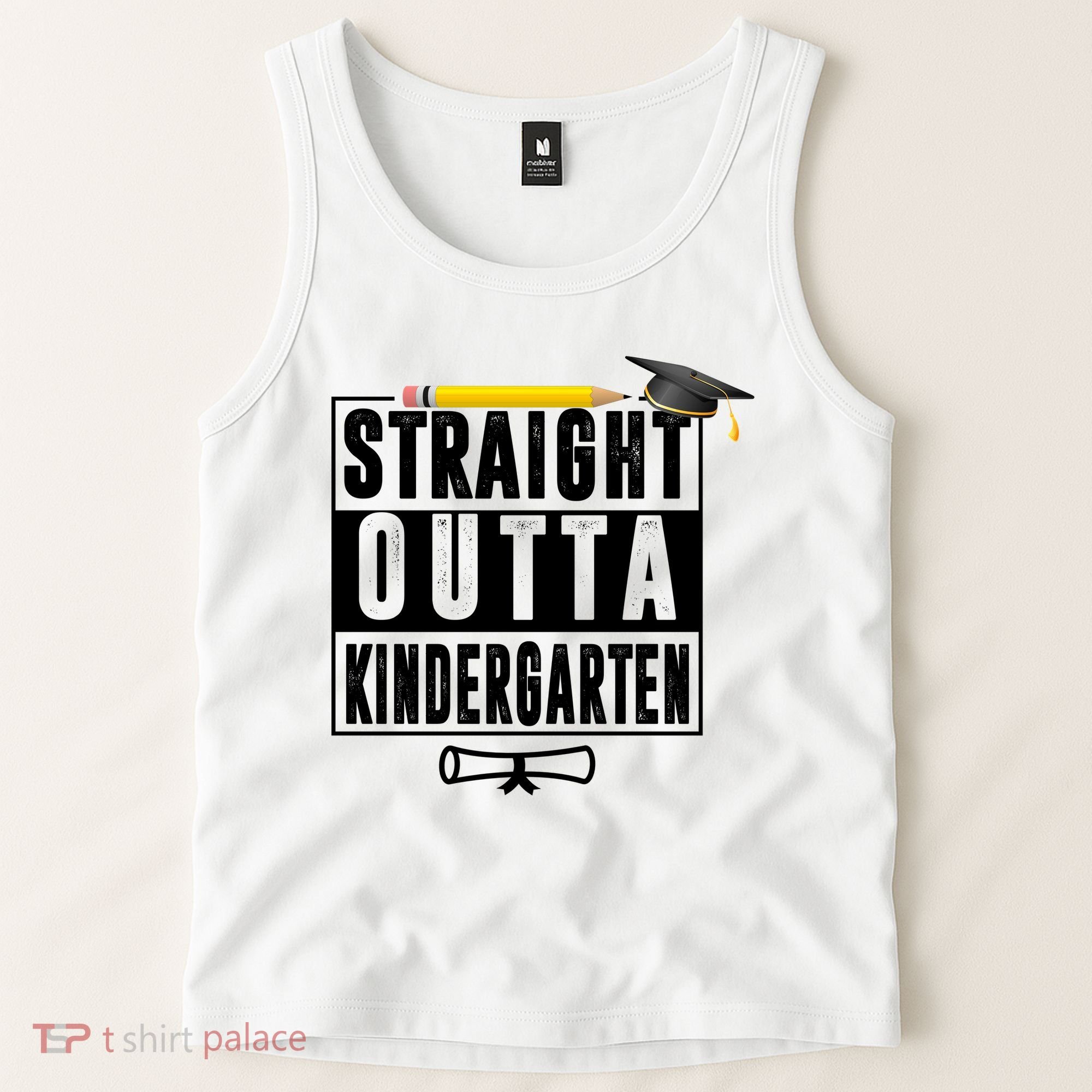 Straight Outta Kindergarten Tank Top