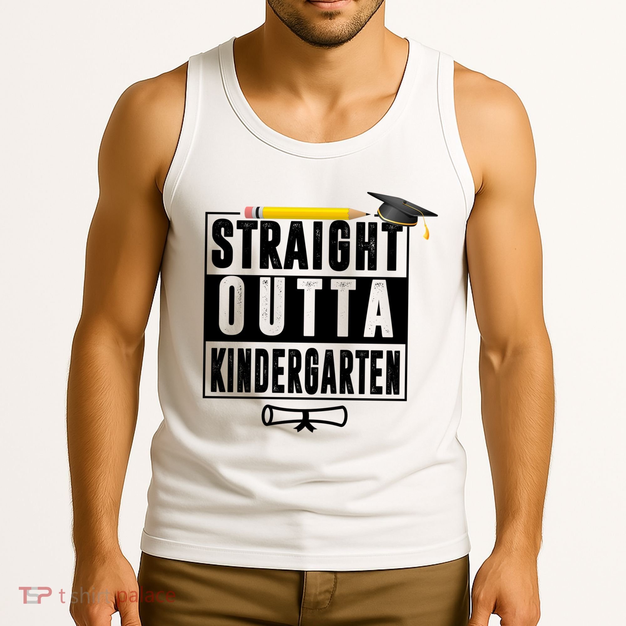 Straight Outta Kindergarten Tank Top