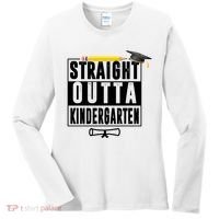 Straight Outta Kindergarten Women's Long Sleeve Shirt thumb 0