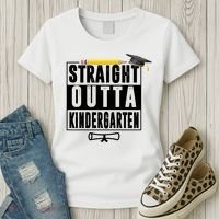 Straight Outta Kindergarten Women's T-Shirt thumb 3
