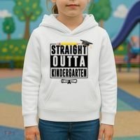 Straight Outta Kindergarten Kids Hoodie thumb 3