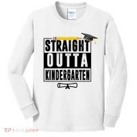 Straight Outta Kindergarten Kids Long Sleeve Shirt thumb 0