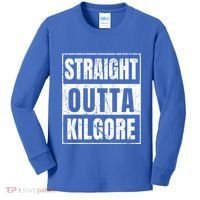 Straight Outta Kilgore Gift Kids Long Sleeve Shirt thumb 0