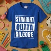 Straight Outta Kilgore Gift Kids T-Shirt thumb 3