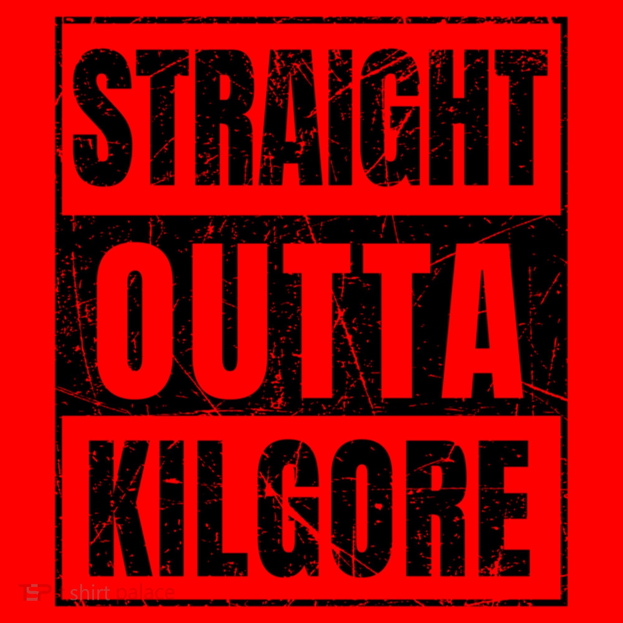 Straight Outta Kilgore Gift Santa Hat